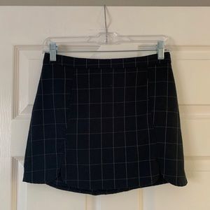 Brandy Melville plaid pencil skirt